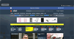 Desktop Screenshot of ogol.com.br
